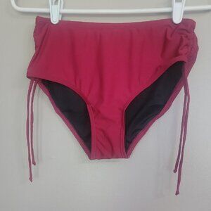 Bonneuitbebe Red Bikini Swimsuit Bottoms Size S NWT